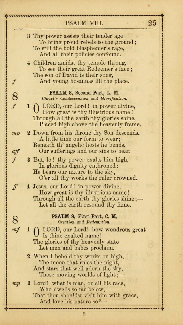Church Psalmist: or Psalms and Hymns Designed for the Public, Social, and  Private Use of Evangelical Christians ... with Supplement.  53rd ed. page 28