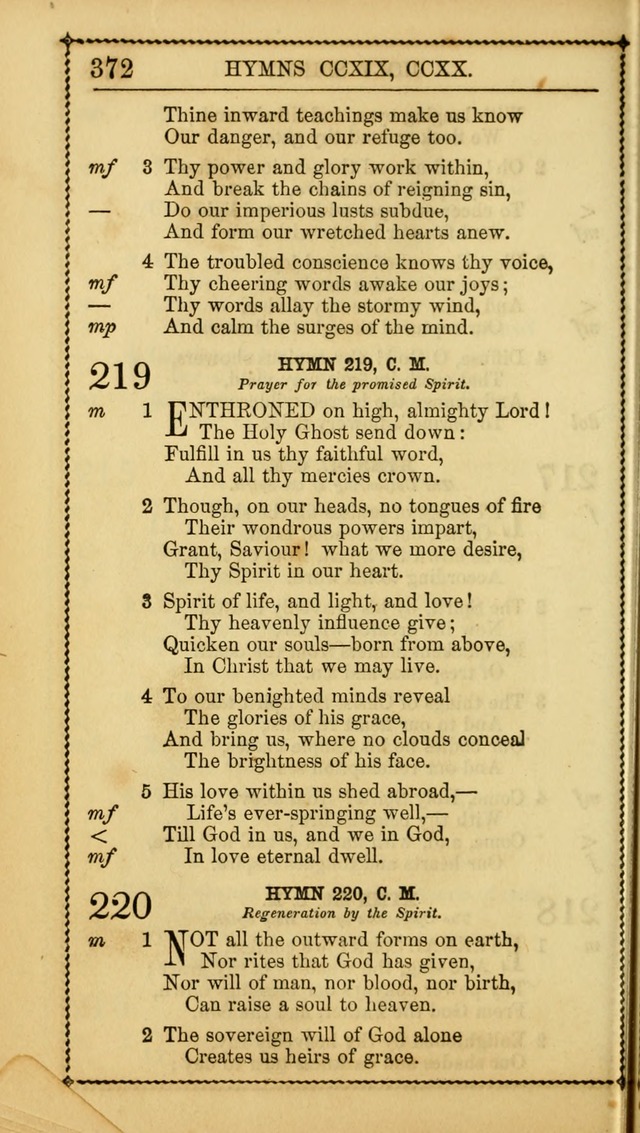 Church Psalmist: or Psalms and Hymns Designed for the Public, Social, and  Private Use of Evangelical Christians ... with Supplement.  53rd ed. page 375