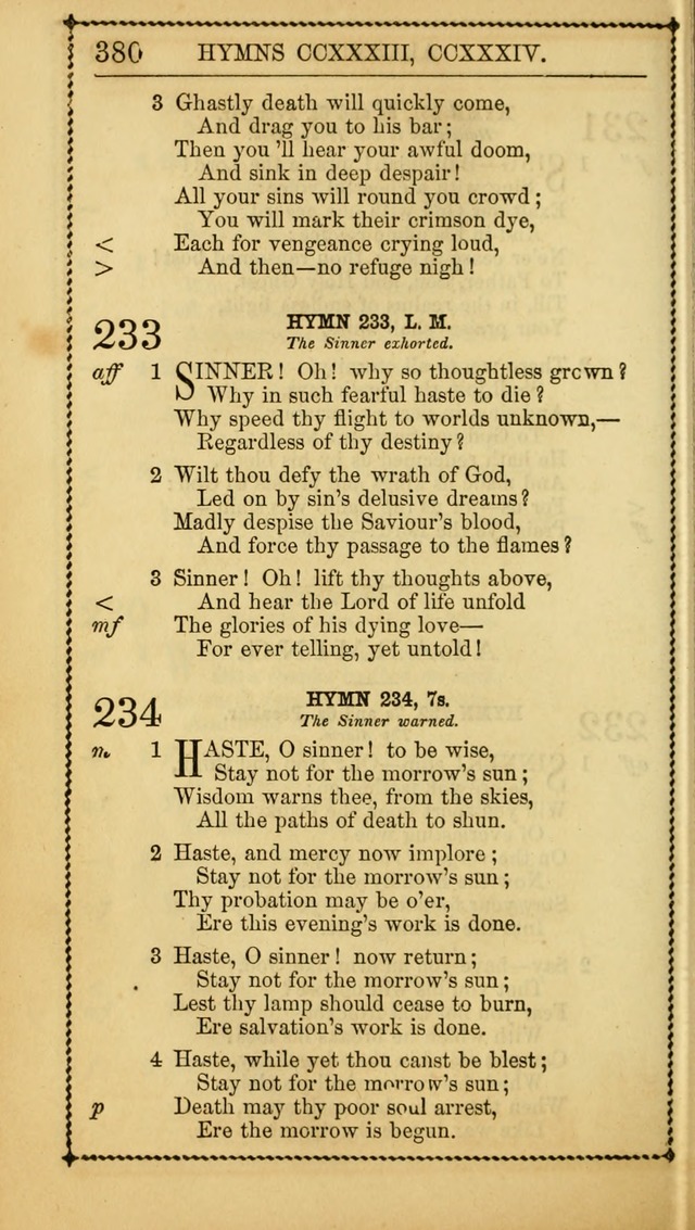 Church Psalmist: or Psalms and Hymns Designed for the Public, Social, and  Private Use of Evangelical Christians ... with Supplement.  53rd ed. page 383