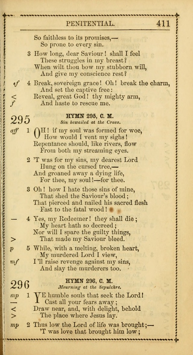 Church Psalmist: or Psalms and Hymns Designed for the Public, Social, and  Private Use of Evangelical Christians ... with Supplement.  53rd ed. page 414