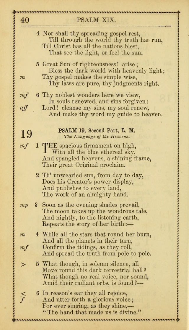 Church Psalmist: or Psalms and Hymns Designed for the Public, Social, and  Private Use of Evangelical Christians ... with Supplement.  53rd ed. page 43