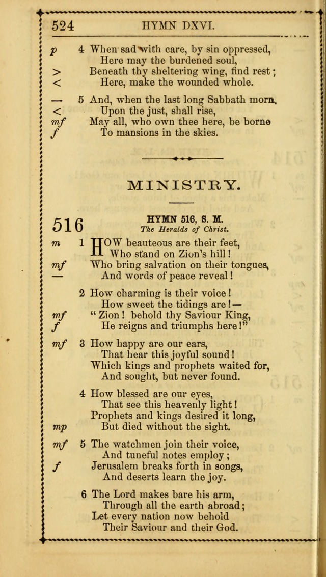Church Psalmist: or Psalms and Hymns Designed for the Public, Social, and  Private Use of Evangelical Christians ... with Supplement.  53rd ed. page 527