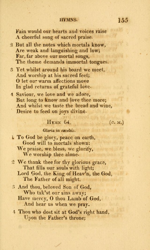 Church Poetry: being Portions of the Psalms in Verse and Hymns suited  to  the Festivals and Fasts, and Various Occasions of the Church page 172