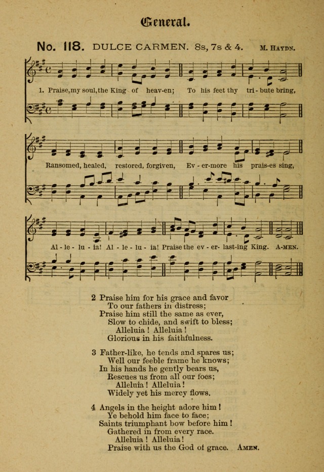 The Church Porch: a service book and hymnal for Sunday schools (Revised and enlarged edition) page 195
