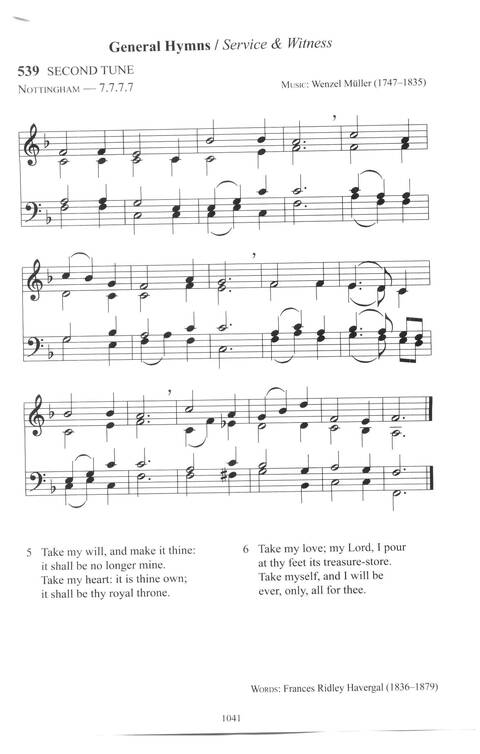 CPWI Hymnal page 1033