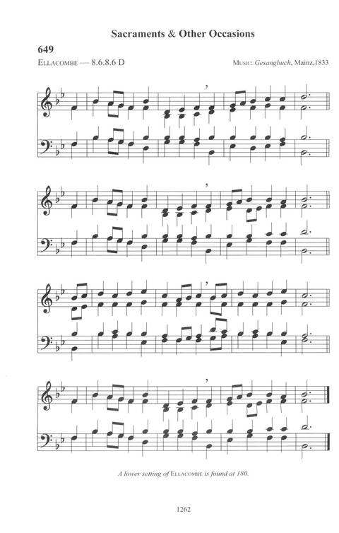 CPWI Hymnal page 1254