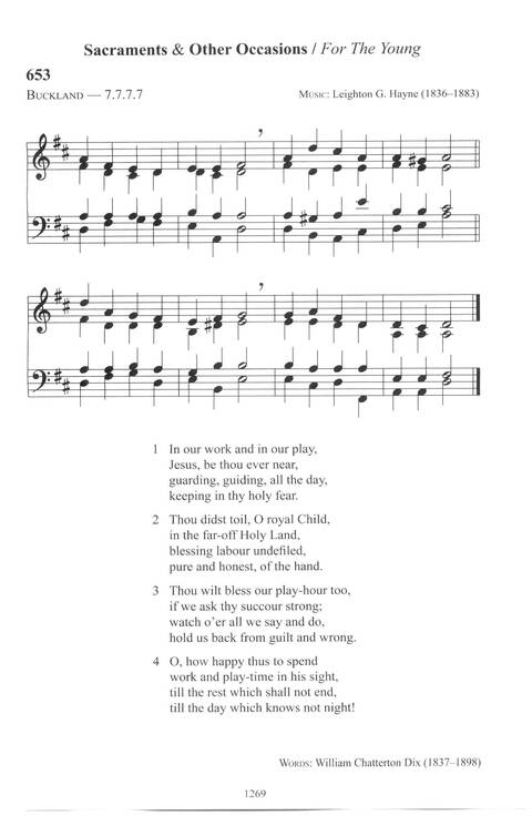 CPWI Hymnal page 1261