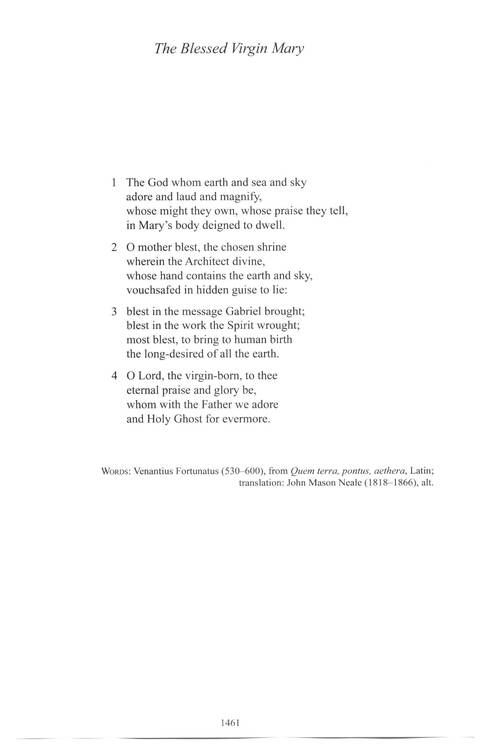 CPWI Hymnal page 1453