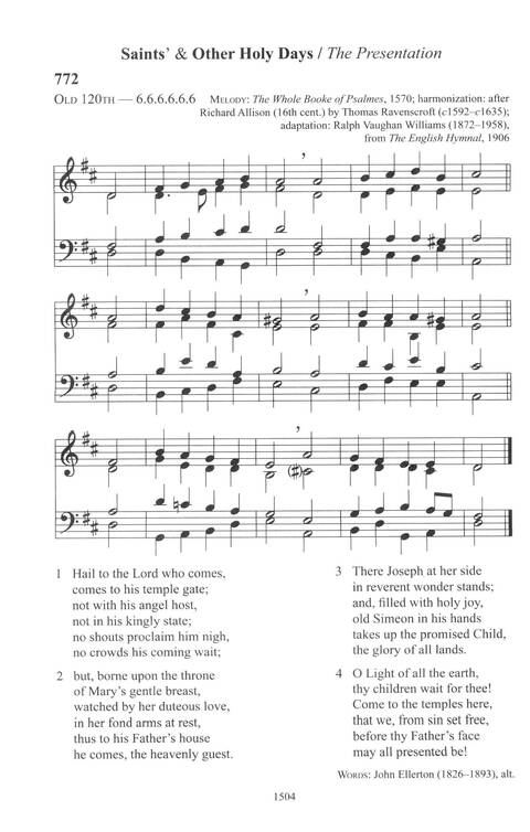 CPWI Hymnal page 1496