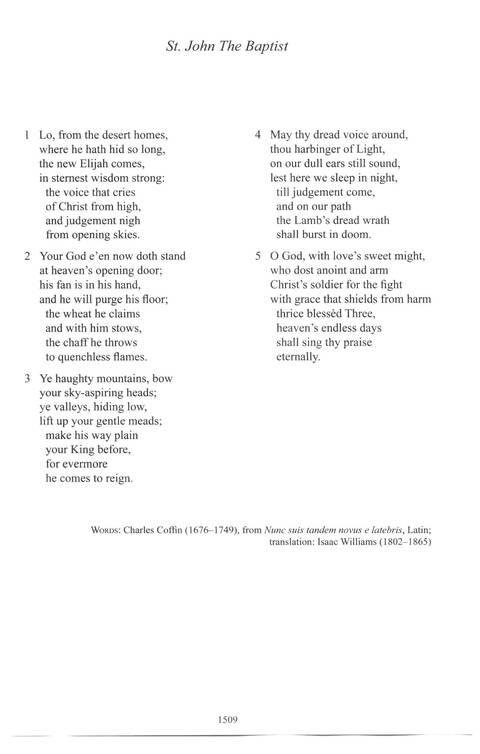 CPWI Hymnal page 1501