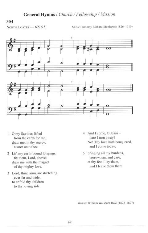 CPWI Hymnal page 677