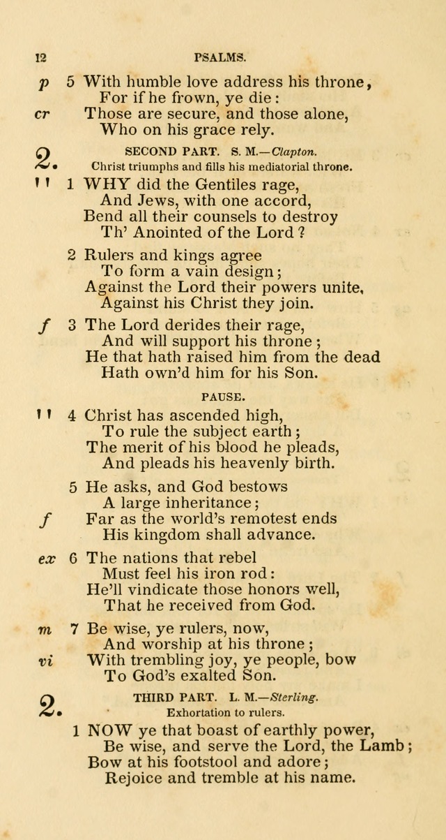 The Christian Psalmist; or, Watts