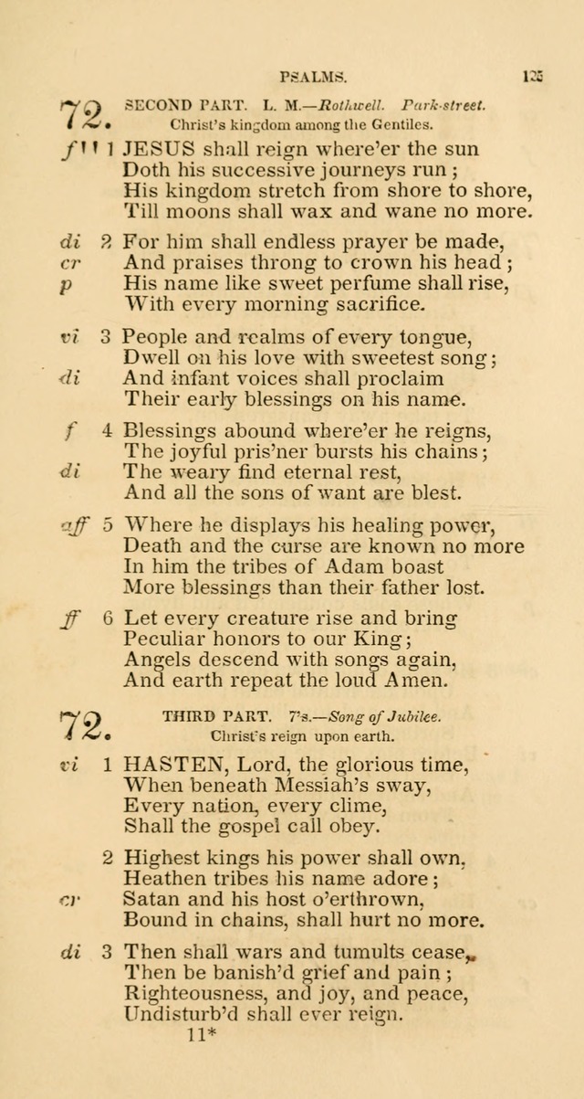 The Christian Psalmist; or, Watts