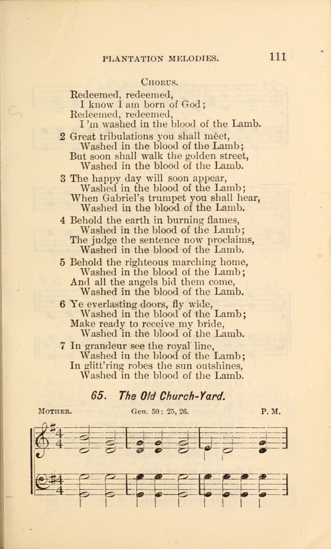 A Collection of Revival Hymns and Plantation Melodies page 117