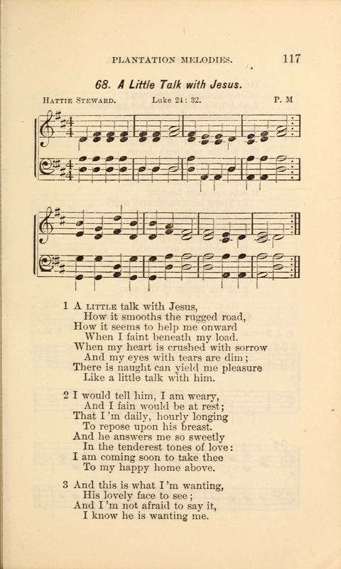 A Collection of Revival Hymns and Plantation Melodies page 123