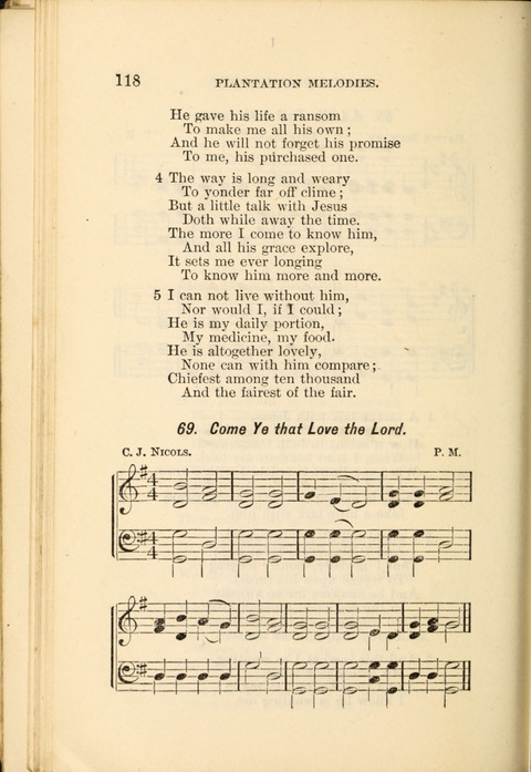 A Collection of Revival Hymns and Plantation Melodies page 124