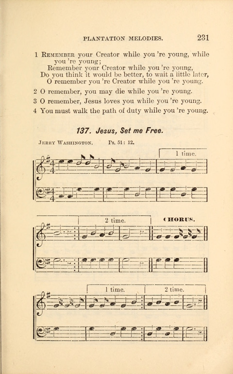 A Collection of Revival Hymns and Plantation Melodies page 237