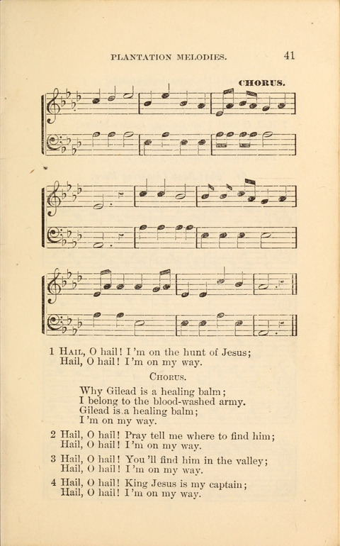 A Collection of Revival Hymns and Plantation Melodies page 47