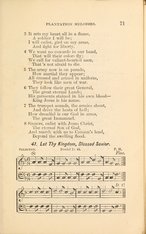 A Collection of Revival Hymns and Plantation Melodies page 77