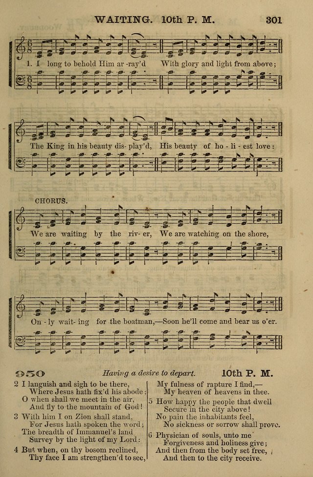 The Centenary Singer: a collection of hymns and tunes popular during the last one hundred years page 301