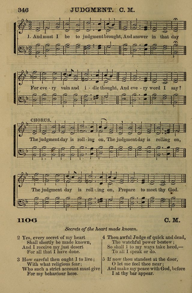 The Centenary Singer: a collection of hymns and tunes popular during the last one hundred years page 346