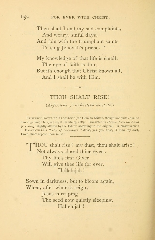 Christ in Song page 652