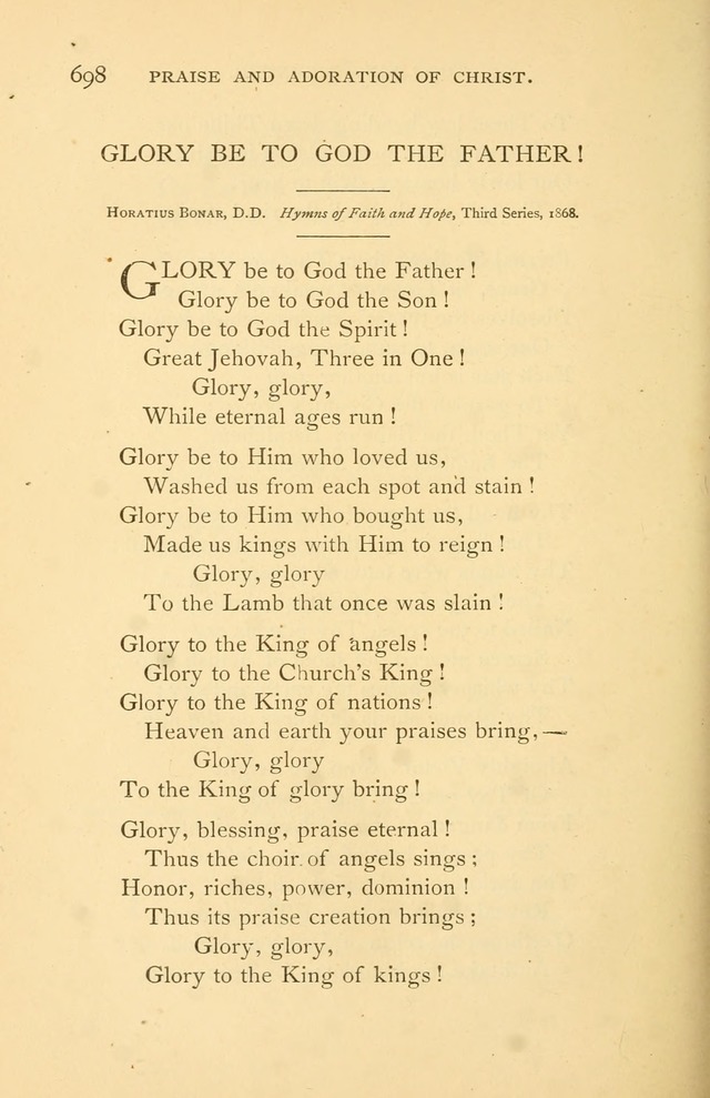 Christ in Song page 698