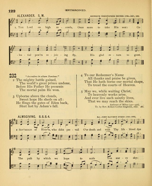Carmina Sanctorum: a selection of hymns and songs of praise with tunes page 123