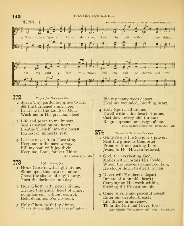 Carmina Sanctorum: a selection of hymns and songs of praise with tunes page 143