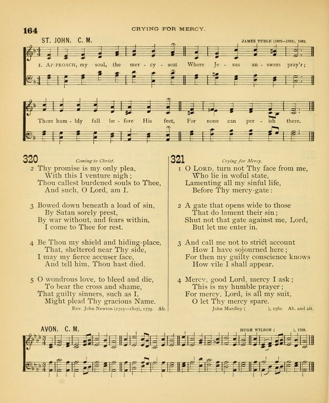 Carmina Sanctorum: a selection of hymns and songs of praise with tunes page 165