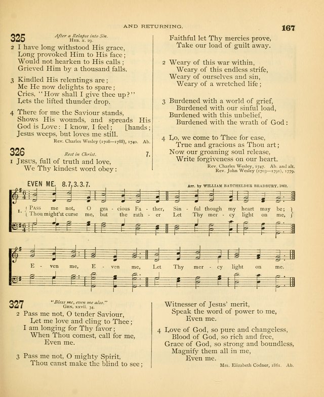 Carmina Sanctorum: a selection of hymns and songs of praise with tunes page 168