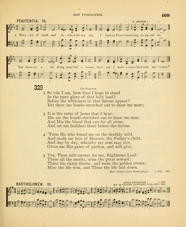 Carmina Sanctorum: a selection of hymns and songs of praise with tunes page 170