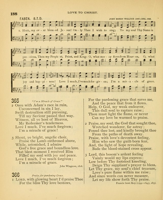 Carmina Sanctorum: a selection of hymns and songs of praise with tunes page 191