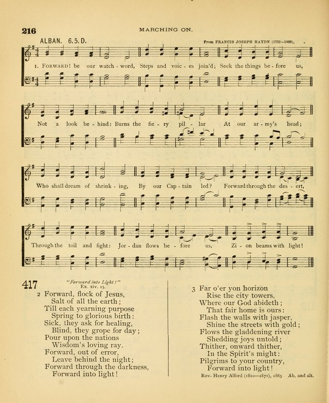 Carmina Sanctorum: a selection of hymns and songs of praise with tunes page 219