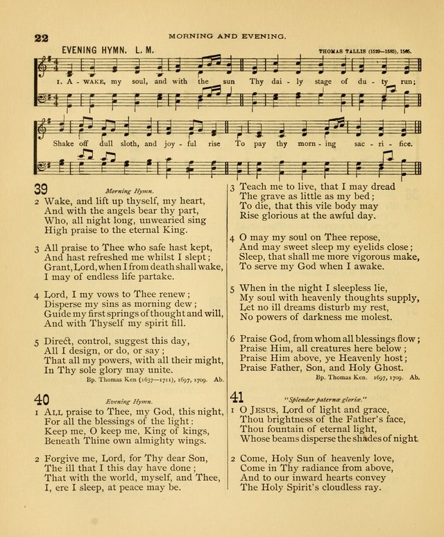 Carmina Sanctorum: a selection of hymns and songs of praise with tunes page 23