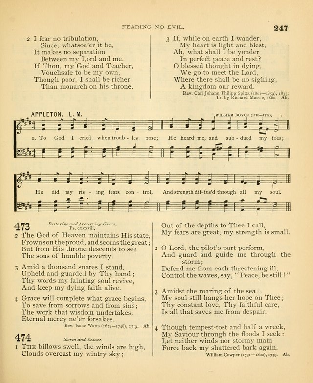Carmina Sanctorum: a selection of hymns and songs of praise with tunes page 250
