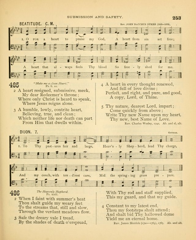 Carmina Sanctorum: a selection of hymns and songs of praise with tunes page 256