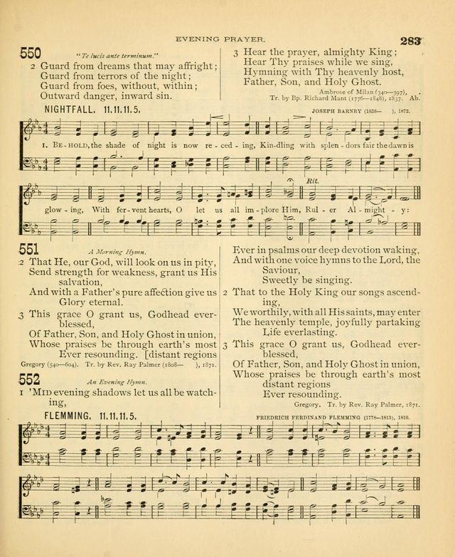 Carmina Sanctorum: a selection of hymns and songs of praise with tunes page 286