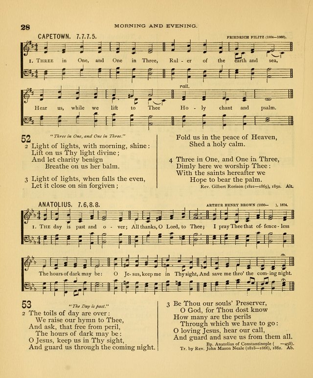 Carmina Sanctorum: a selection of hymns and songs of praise with tunes page 29