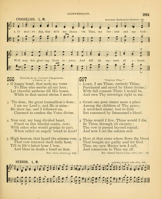Carmina Sanctorum: a selection of hymns and songs of praise with tunes page 294