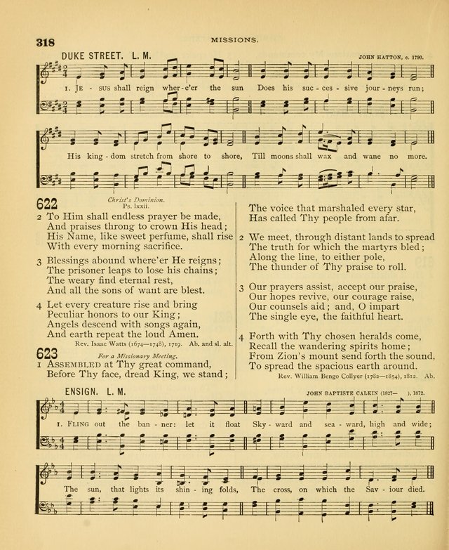 Carmina Sanctorum: a selection of hymns and songs of praise with tunes page 321