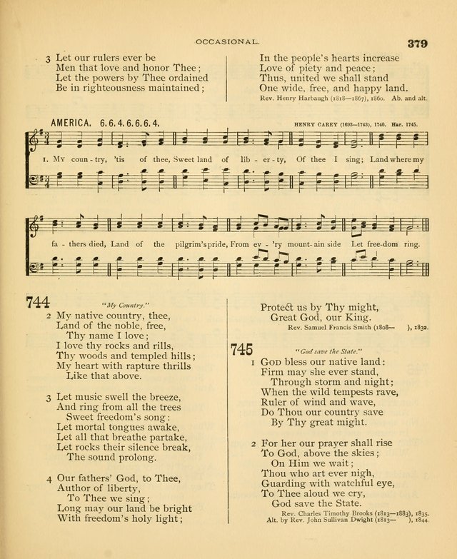 Carmina Sanctorum: a selection of hymns and songs of praise with tunes page 384