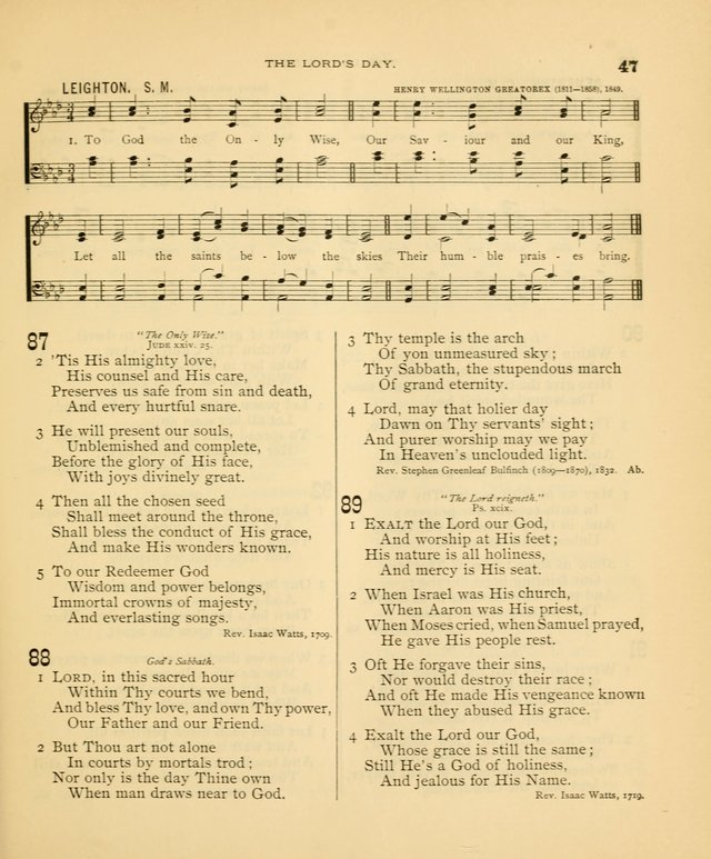 Carmina Sanctorum: a selection of hymns and songs of praise with tunes page 48