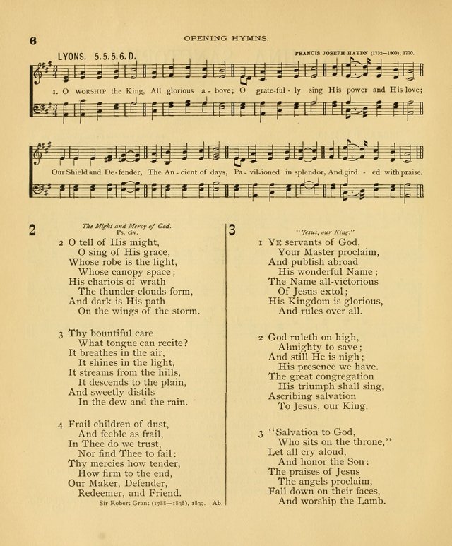 Carmina Sanctorum: a selection of hymns and songs of praise with tunes page 7