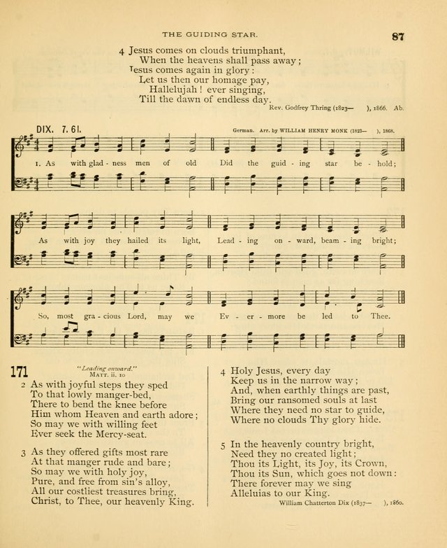 Carmina Sanctorum: a selection of hymns and songs of praise with tunes page 88