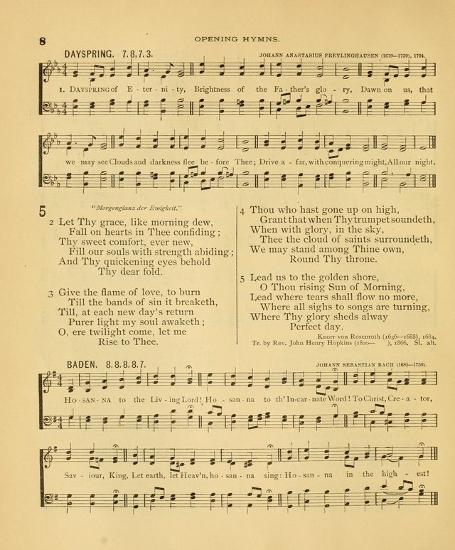 Carmina Sanctorum: a selection of hymns and songs of praise with tunes page 9