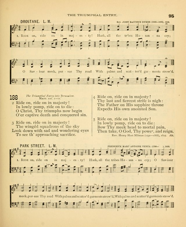 Carmina Sanctorum: a selection of hymns and songs of praise with tunes page 96