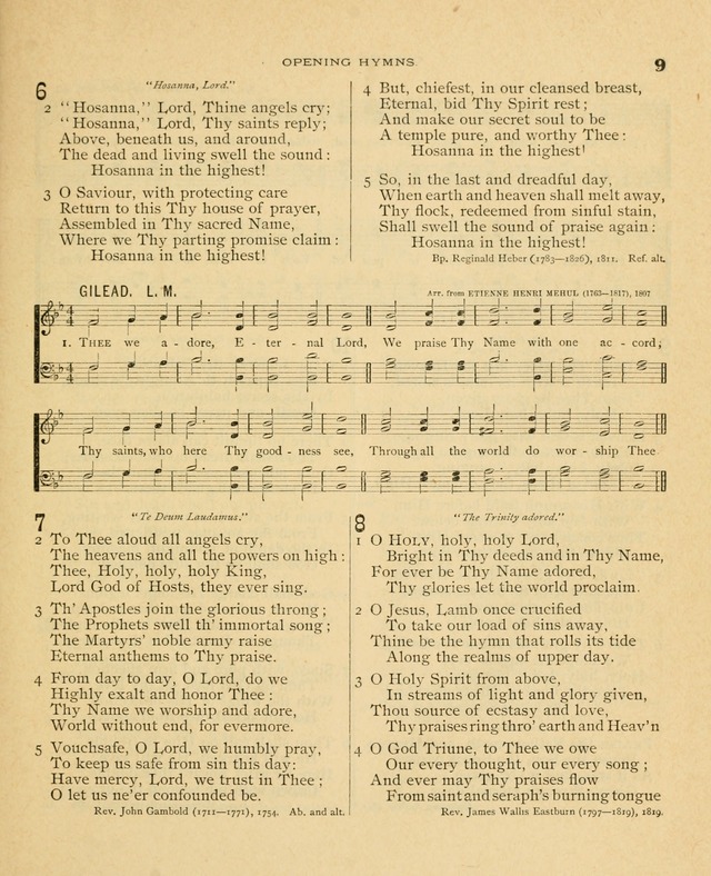 Carmina Sanctorum, a selection of hymns and songs of praise with tunes page 10