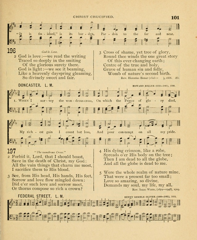 Carmina Sanctorum, a selection of hymns and songs of praise with tunes page 102