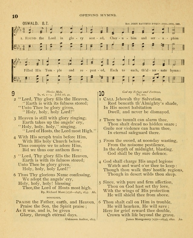 Carmina Sanctorum, a selection of hymns and songs of praise with tunes page 11